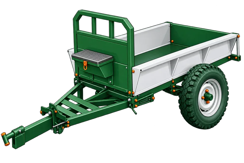 Remorci Motocultor